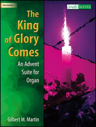 The King of Glory Comes Organ sheet music cover Thumbnail